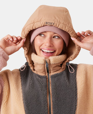 Roxy Rita Half Zip Sherpa Anorak - Women's