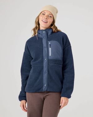 Roxy Axel Bonded Sherpa Jacket - Women's