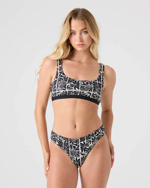 Roxy Geo Flower Hipster Bikini Bottom - Women's