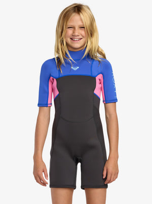 Roxy 2/2mm Prologue+ Shorty Spring Wetsuit - Girls