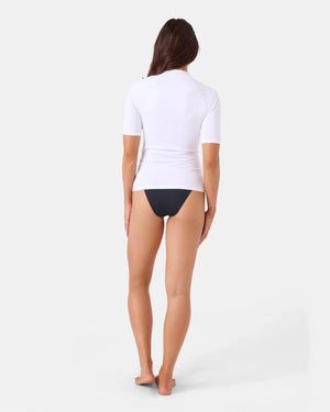 Roxy Whole Hearted Short Sleeve Rashguard - Women's