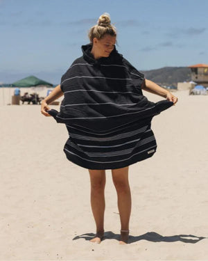 Sand Cloud Classic Stripe Hooded Poncho - 2026