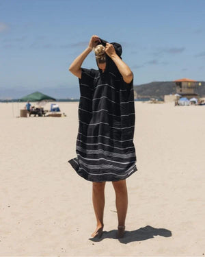 Sand Cloud Classic Stripe Hooded Poncho - 2026