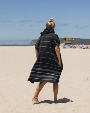 Sand Cloud Classic Stripe Hooded Poncho - 2026