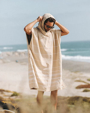 Sand Cloud Classic Stripe Hooded Poncho - 2026