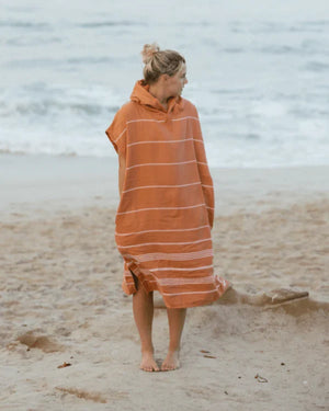 Sand Cloud Classic Stripe Hooded Poncho - 2026