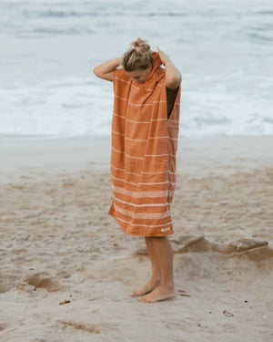 Sand Cloud Classic Stripe Hooded Poncho - 2026