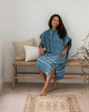 Sand Cloud Classic Stripe Hooded Poncho - 2026