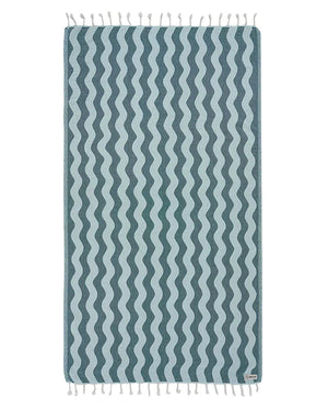 Sand Cloud Rumble Waves Beach Towel - 2026
