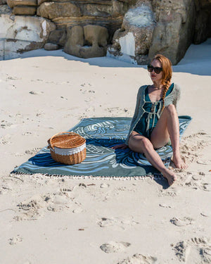 Sand Cloud Tidal Beach Towel - 2026