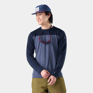 Smartwool Classic Thermal Merino Base Layer Colorblock Crew - Men's