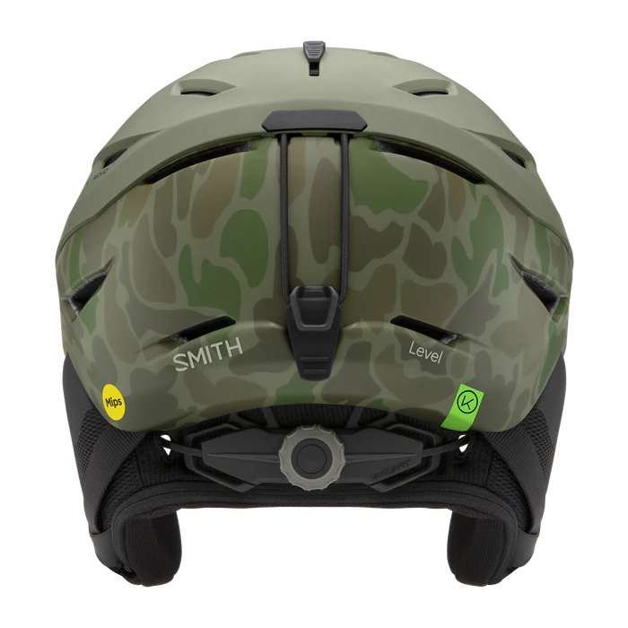 level helmet by smith Optics Adult Snow Helmets (Brand New) OriginBoardshop which allows you to adjust the fit by means of a rotary wheel so that it always fits perfectly around your head Smith Level MIPS Helmet Snow