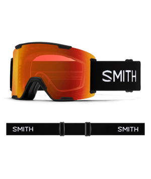 Smith Stash XL Goggles Black/ChromaPop Everyday Red Mirror, One Size