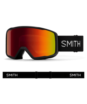 Smith Tribute Black/Red Sol-X Mirror Snow Goggles