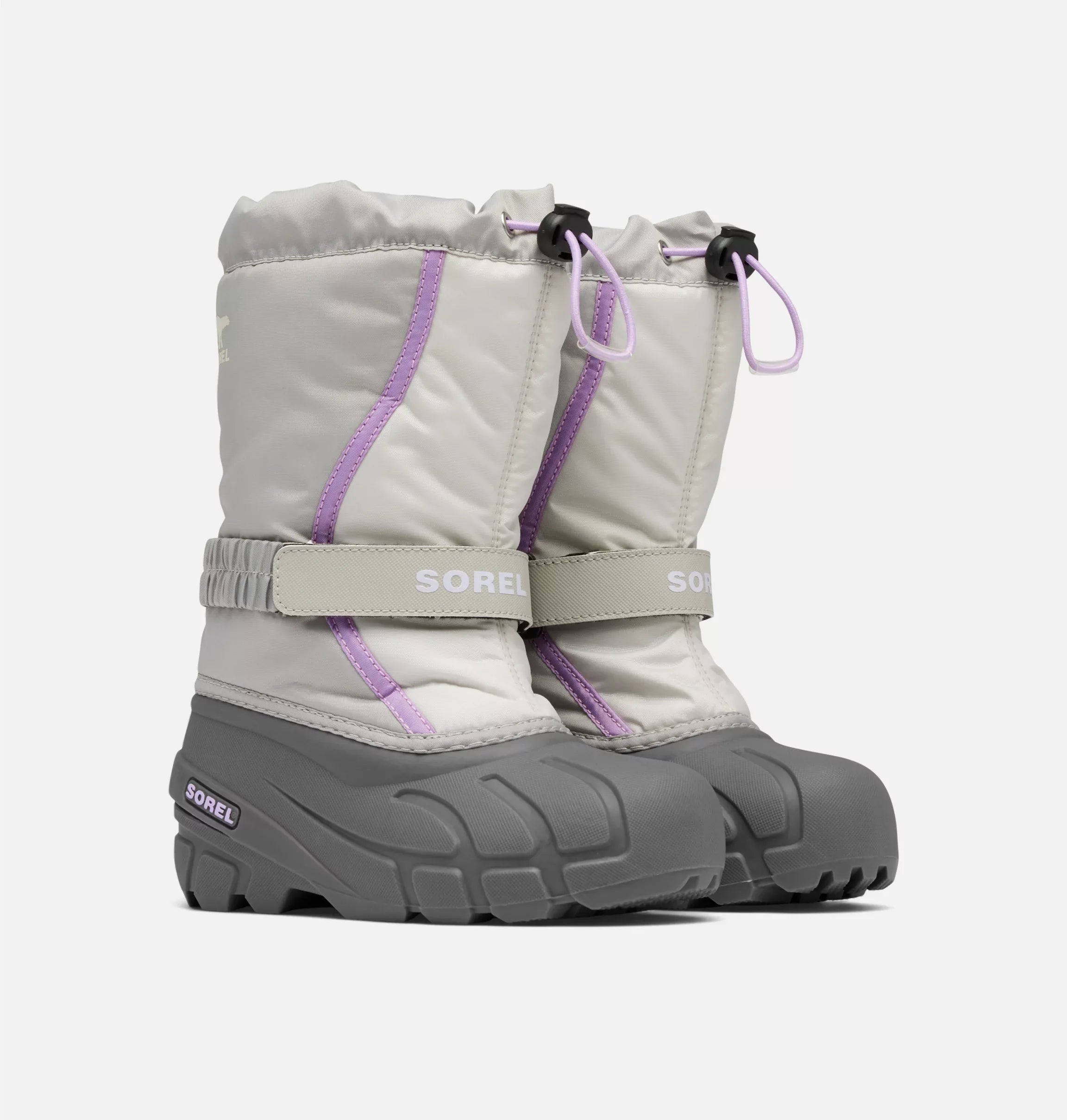 Purple sorel boots top