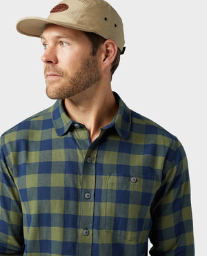 Stio Miter Stretch Lightweight Flannel Shirt - Men's