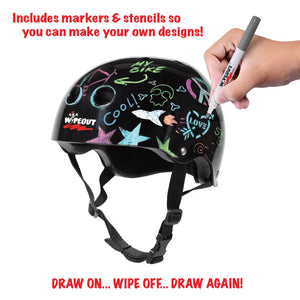 Triple Eight Wipeout Dry Erase Helmet - Youth - 2026