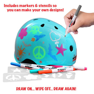 Triple Eight Wipeout Dry Erase Helmet - Youth - 2026