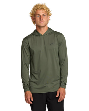 Billabong Arch Mesh Long Sleeve Hooded Surf Tee - Men's