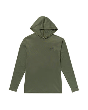Billabong Arch Mesh Long Sleeve Hooded Surf Tee - Men's