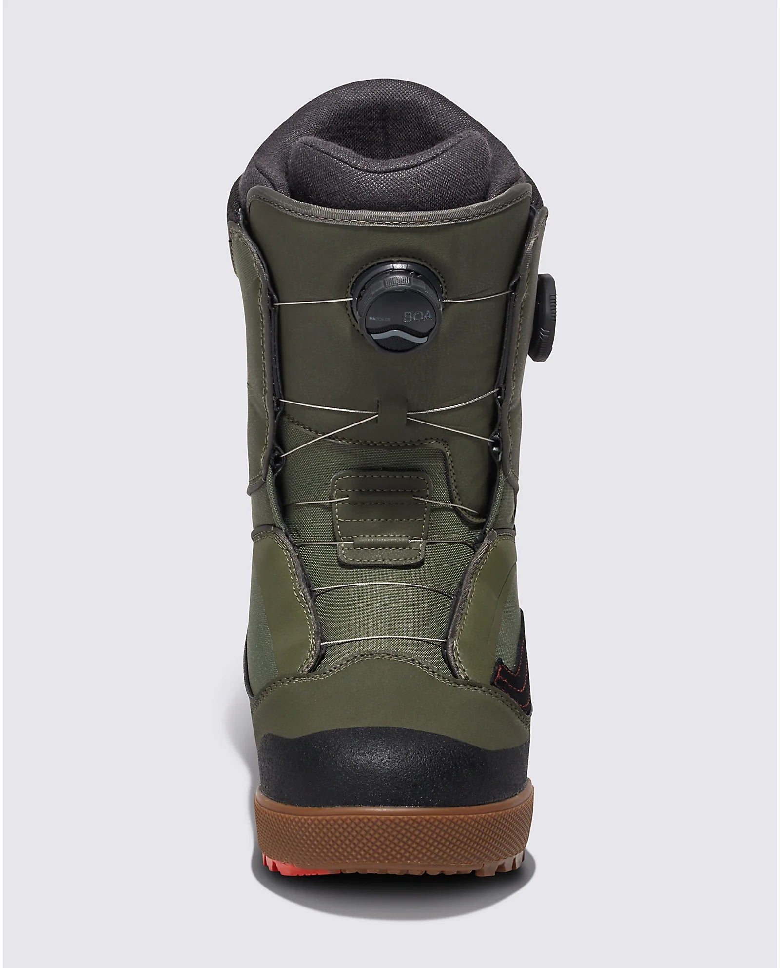 Vans Aura Pro Snowboard Boots 2025 Green Gum 10.5
