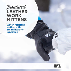 Wells Lamont Hydrahyde Working Crew Mittens - 2027
