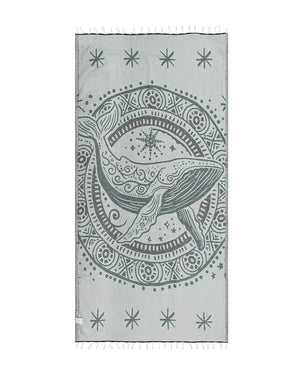 Sand Cloud Ziggy the Whale Beach Towel - 2026