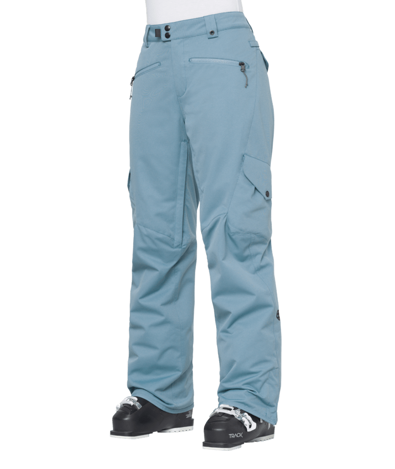 YOURS Curve Plus Size Blue Denim Cargo Jeans | Yours Clothing