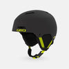 Giro Ledge MIPS Ski and Snowboard Helmet - Matte Warm Black/Citron - Medium