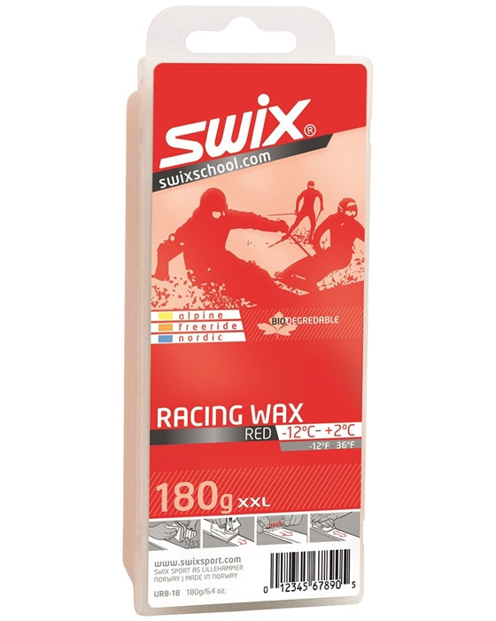 Swix Fart Racing Biodégradable 180g - Jaune | Cire De Ski Écologique Pour Performances Glisse