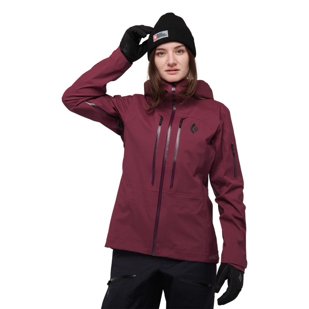 BLACK DIAMOND-W RECON STRETCH SKI PANTS ICE PINK - Ski trousers