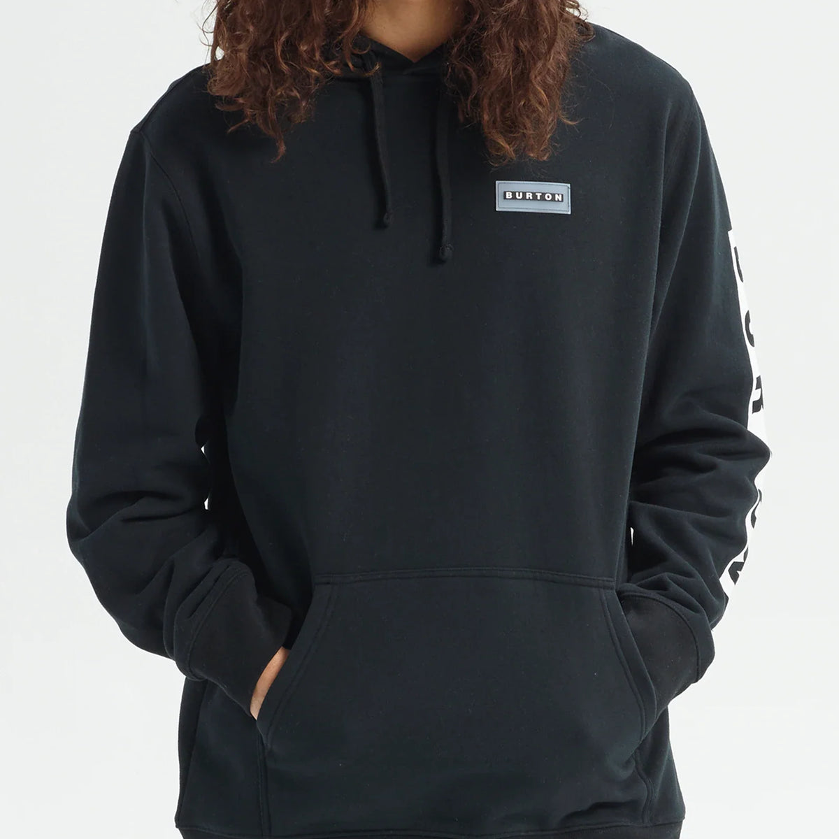 Black burton discount hoodie