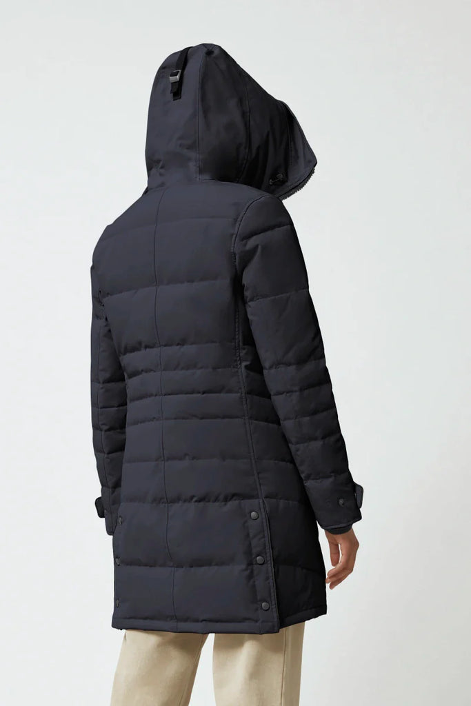 Canada goose lorette coyote sales fur trim down coat