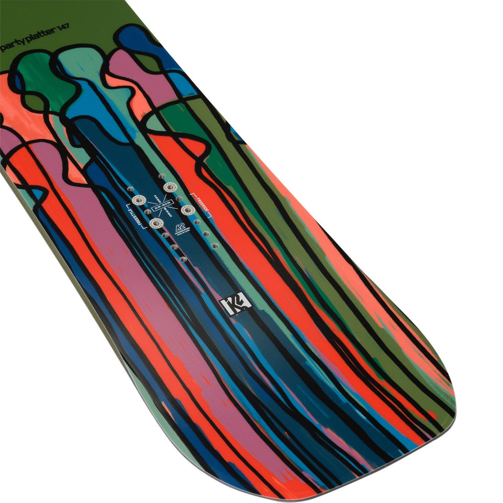 K2 Party Platter Snowboard 2024 Unisex Arlberg Ski & Surf