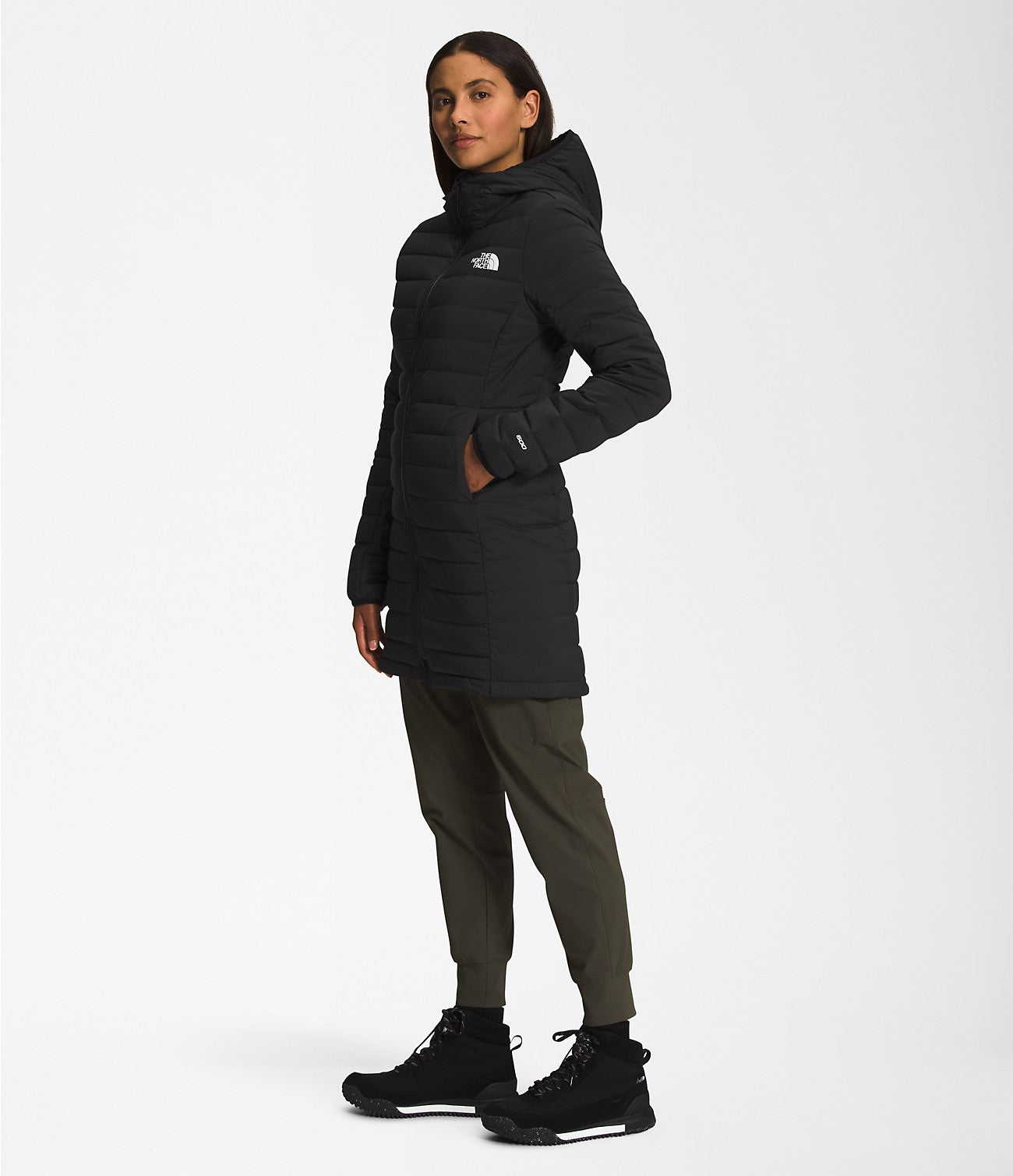 North face stretch parka discount