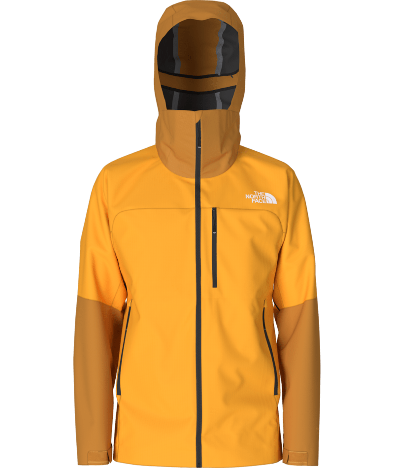 North face ski jacket yellow hot sale