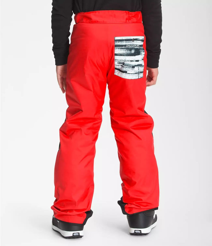 THE NORTH FACE BOYS FREEDOM INSULATED PANT RED 2023 - ONE Boardshop