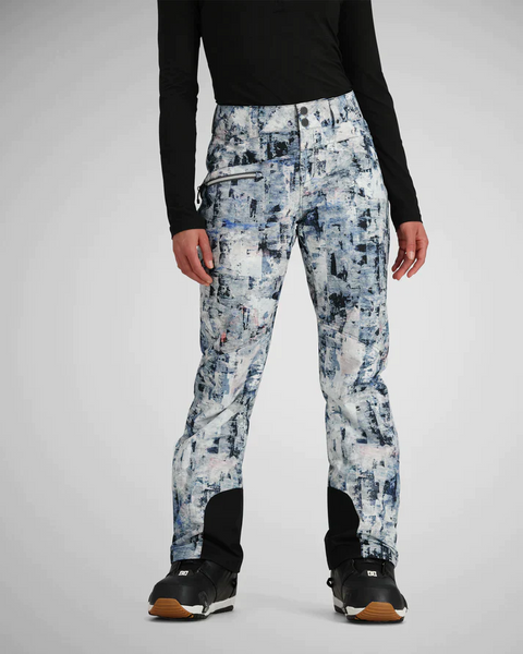 Womens printed 2025 ski pants