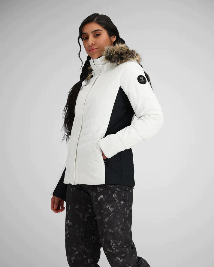 White sales ski coat