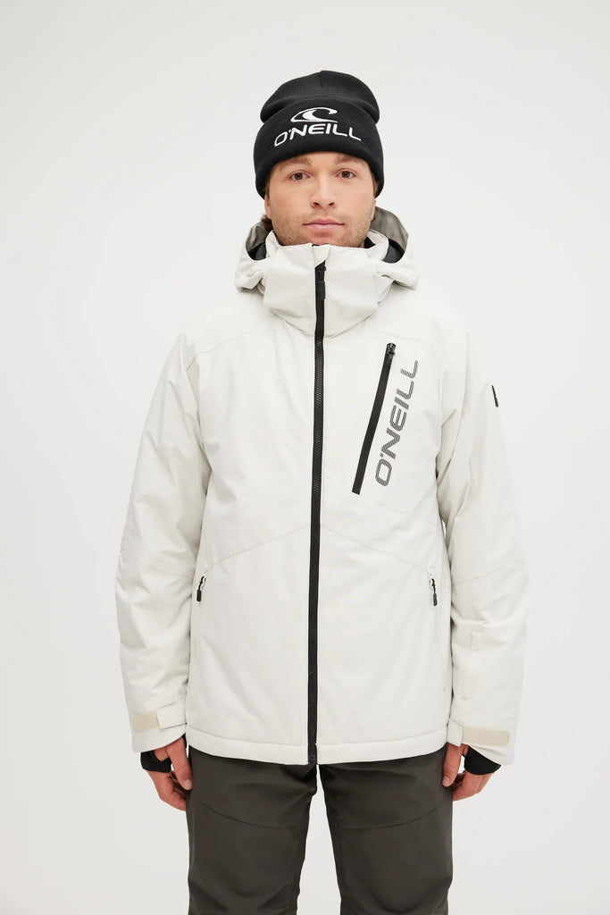 Snowboard jacket best sale white