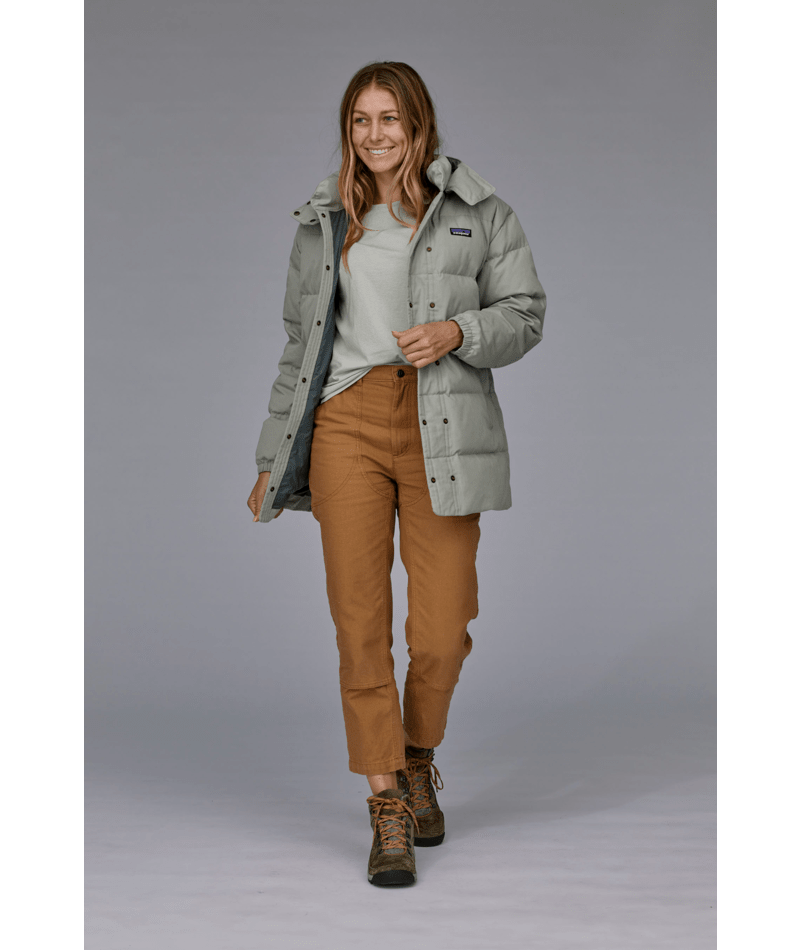 Patagonia Cotton Down Parka Women s Arlberg Ski Surf