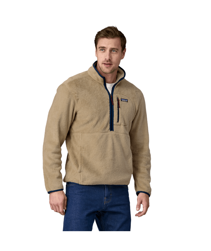Men's fleece discount pullover with pockets