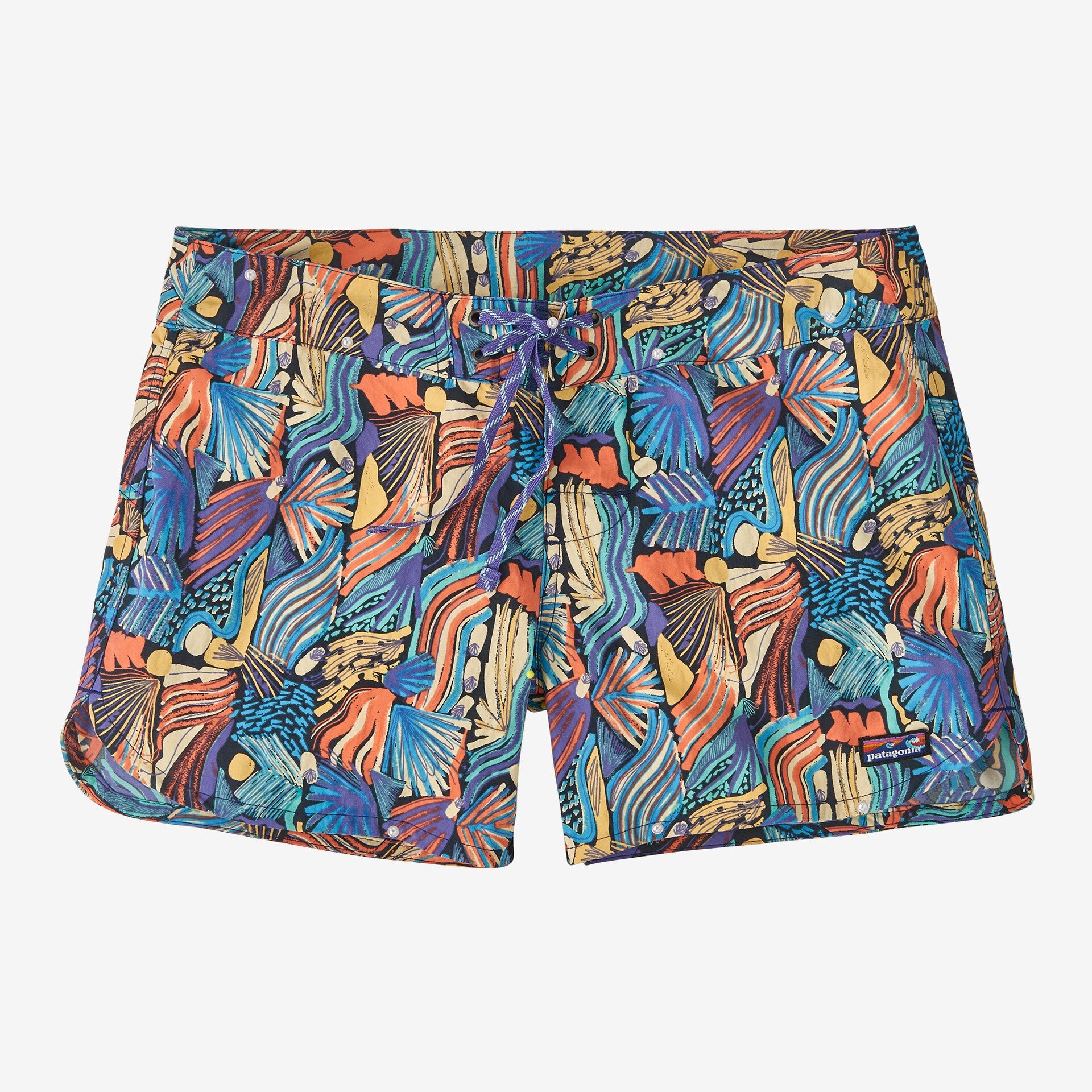 Patagonia Wavefarer Boardshorts 5 Women s 14 Joy Sound Blue JOYS