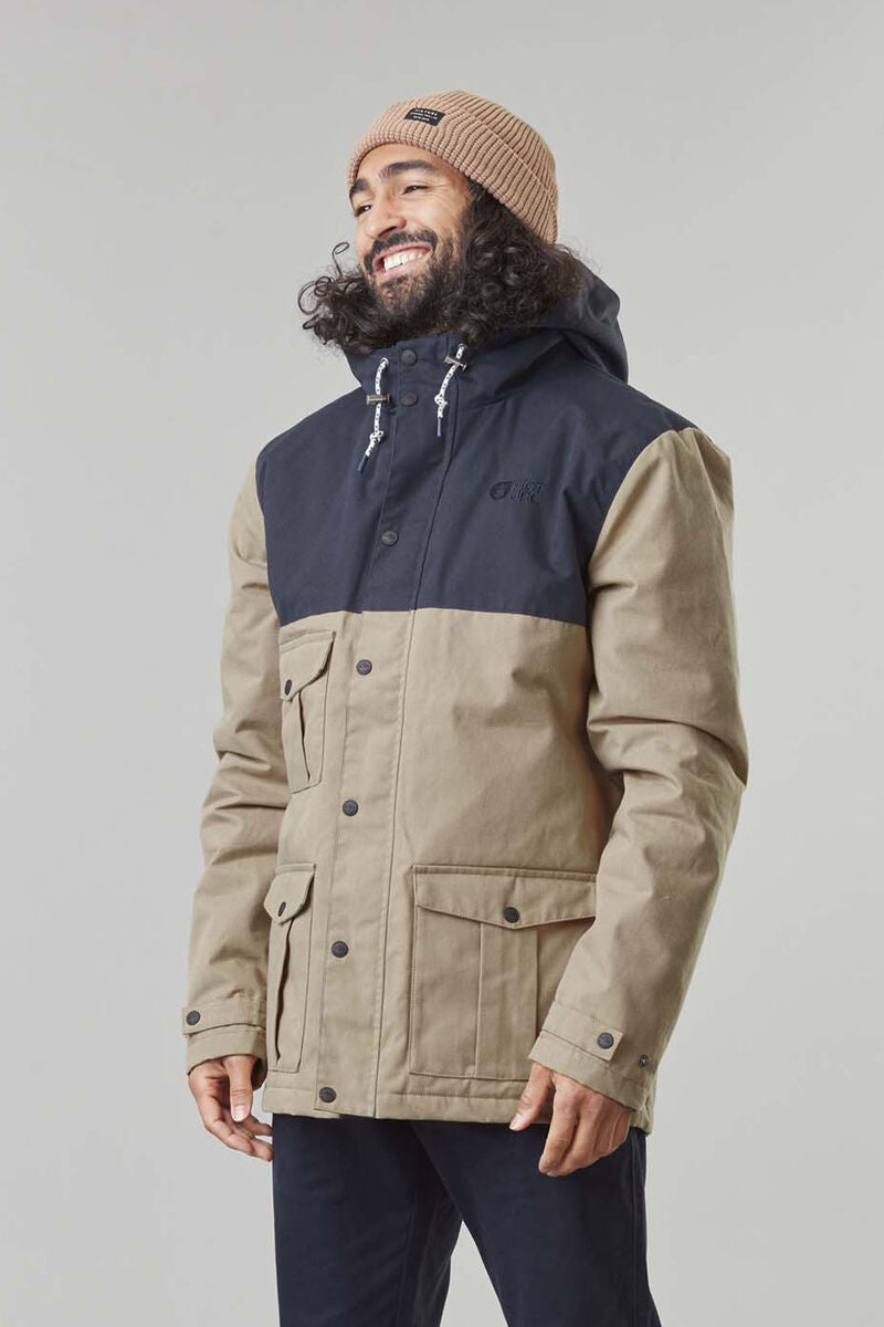 Picture Moday Jacket Beige Mens Anoraks Size Color Dark Stone