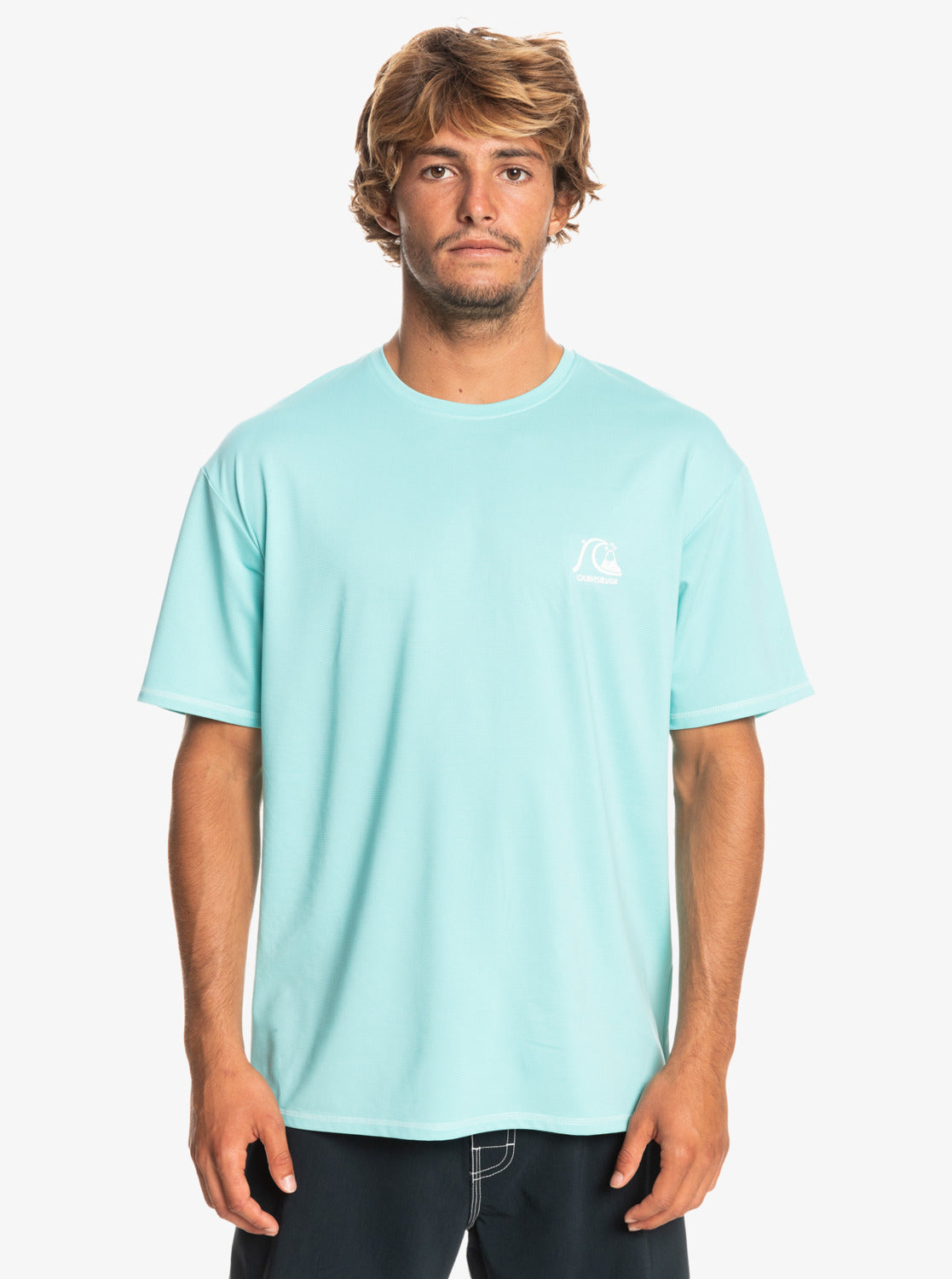Quiksilver Heritage Heather UPF 50 Surf T Shirt Men s Arlberg