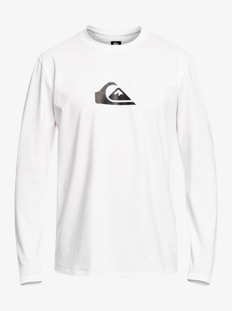 Quiksilver Solid Streak Long Sleeve UPF 50 Surf Tee Men s