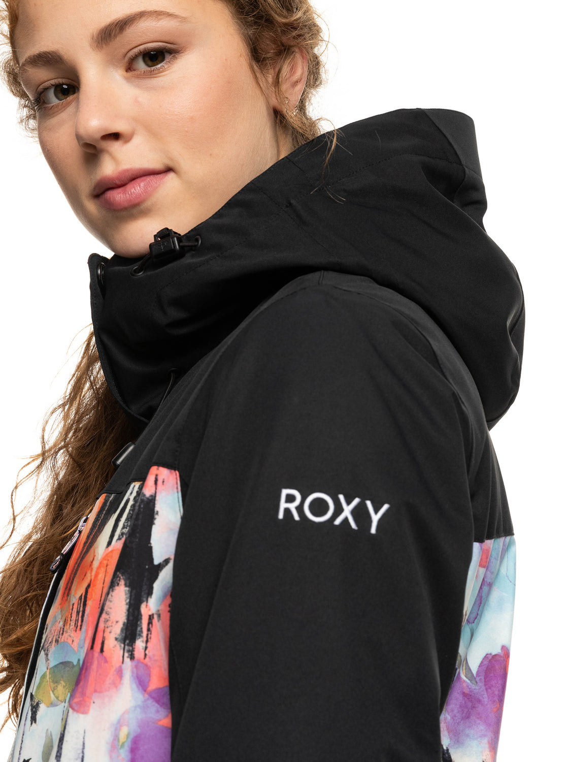 ROXY JETTY JK BRIGHT WHITE TENDERNESS - Veste de ski ROXY JETTY JK BRIGHT WHITE TENDERNESS - Veste de ski