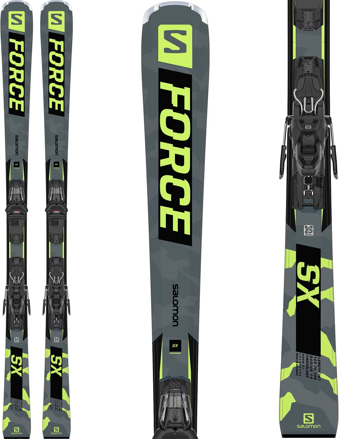 Salomon S/Force SX Skis + M10 Bindings - 2023 - Men's – Arlberg Surf